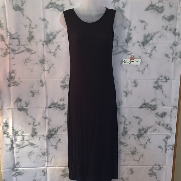 US 10 Lindsey Sleeveless Jersey Midi Dress - Picture 3 of 13
